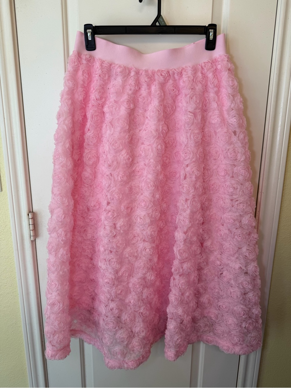 Cato Light Pink Rosette Full Skirt